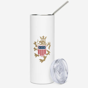 Stainless Steel Tumbler (White)